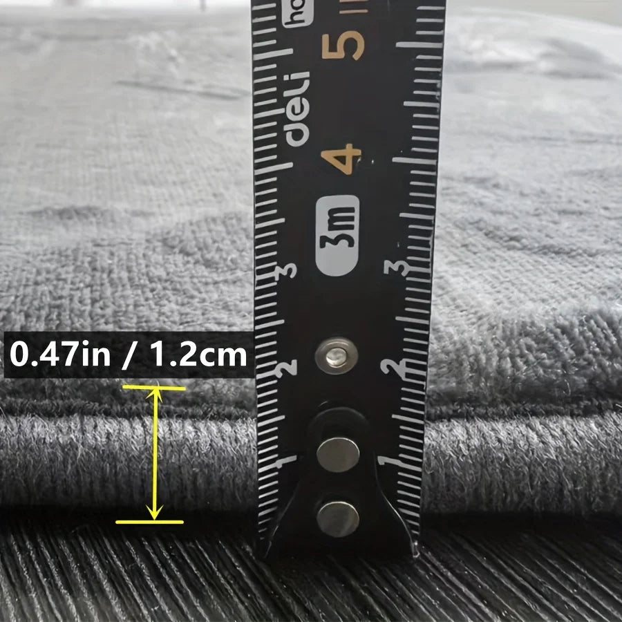 Thick bathroom absorbent mat simple door dirt-resistant, quick-drying non-slip entry mat