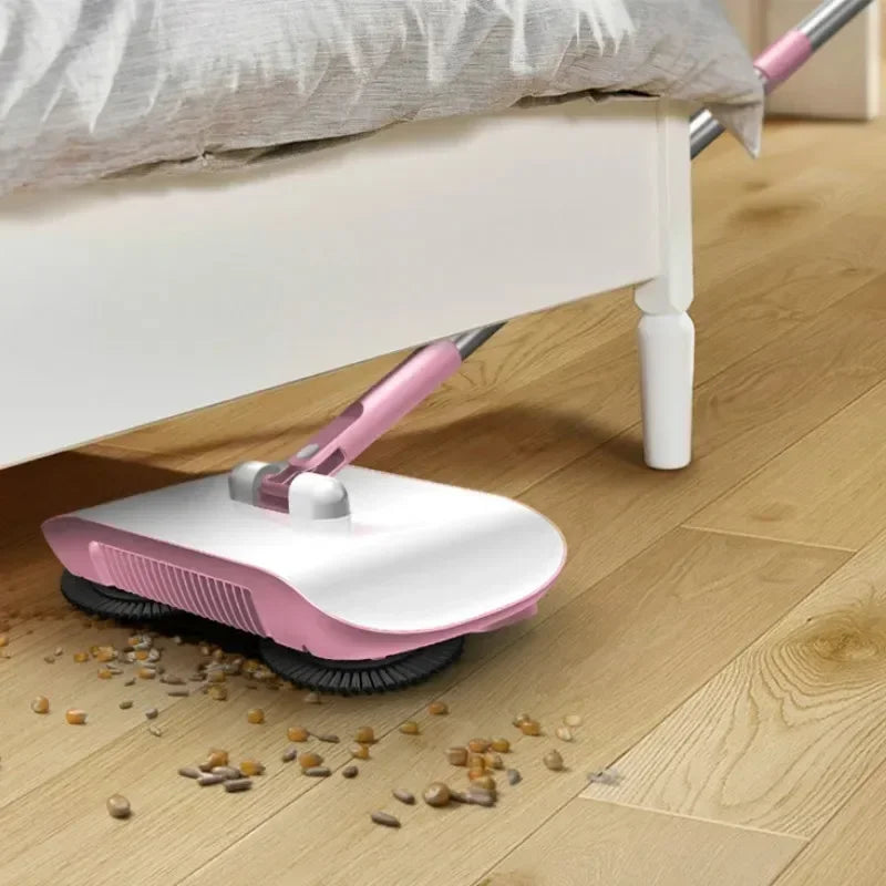 Broom Hand Push Vacuum Cleaner Floor Home Kitchen Mop Sweeping Machine Magic