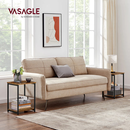 Small End Table, Nightstand for Living Room, Bedroom,