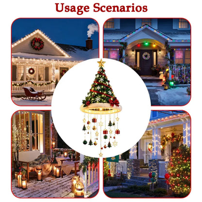 LED Hanging Light Christmas Pendant Lamp