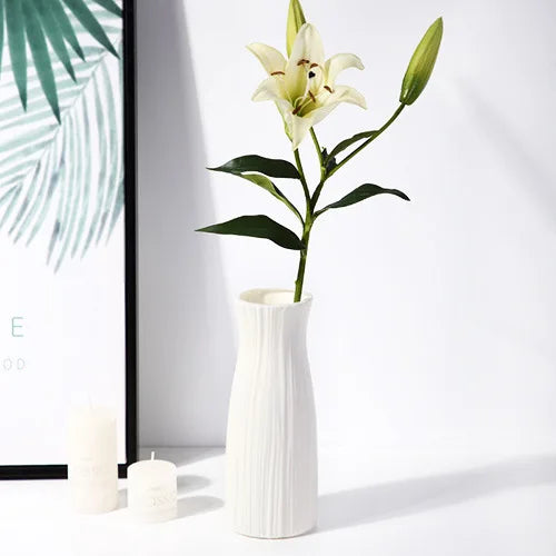 1pc Nordic Plastic Vase Simple Small Fresh Flower