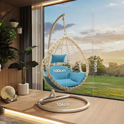Hanging Basket Outdoor Swing Patio Double Hanging Chair