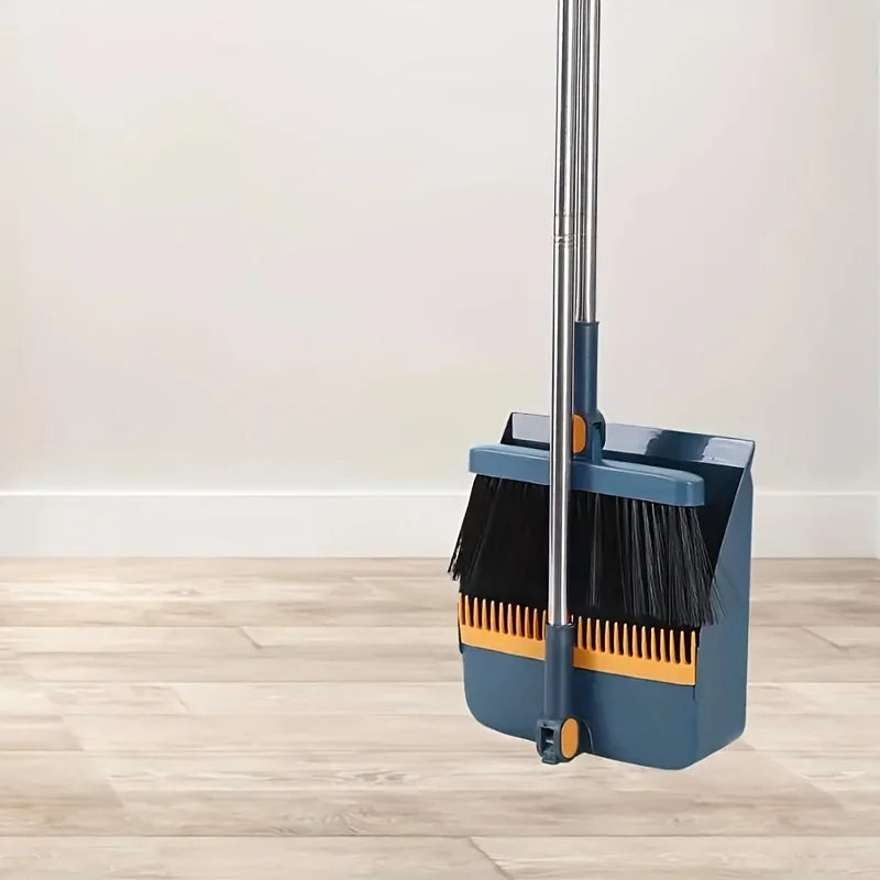**1 Set Long Handle Broom & Dustpan