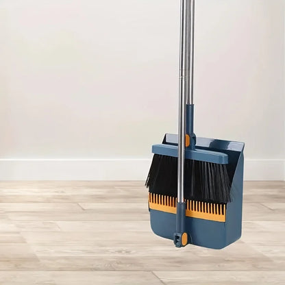 **1 Set Long Handle Broom & Dustpan