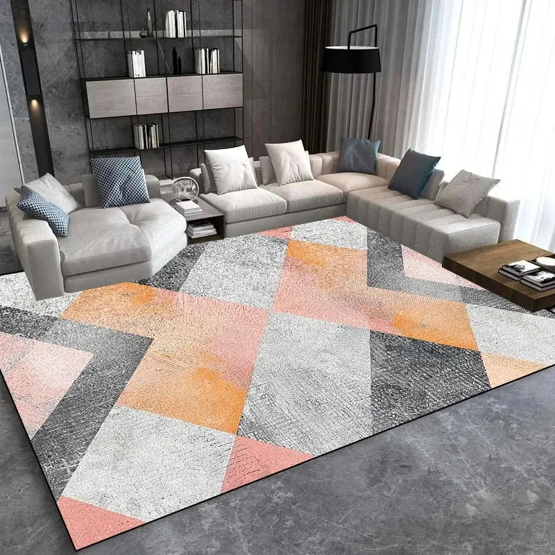 Modern Light Luxury Large Rugs 200x300 Non-slip Washable Rug