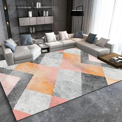 Modern Light Luxury Large Rugs 200x300 Non-slip Washable Rug