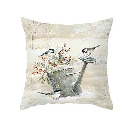 Christmas Cushion Cover Pillowcase Decorations for Home