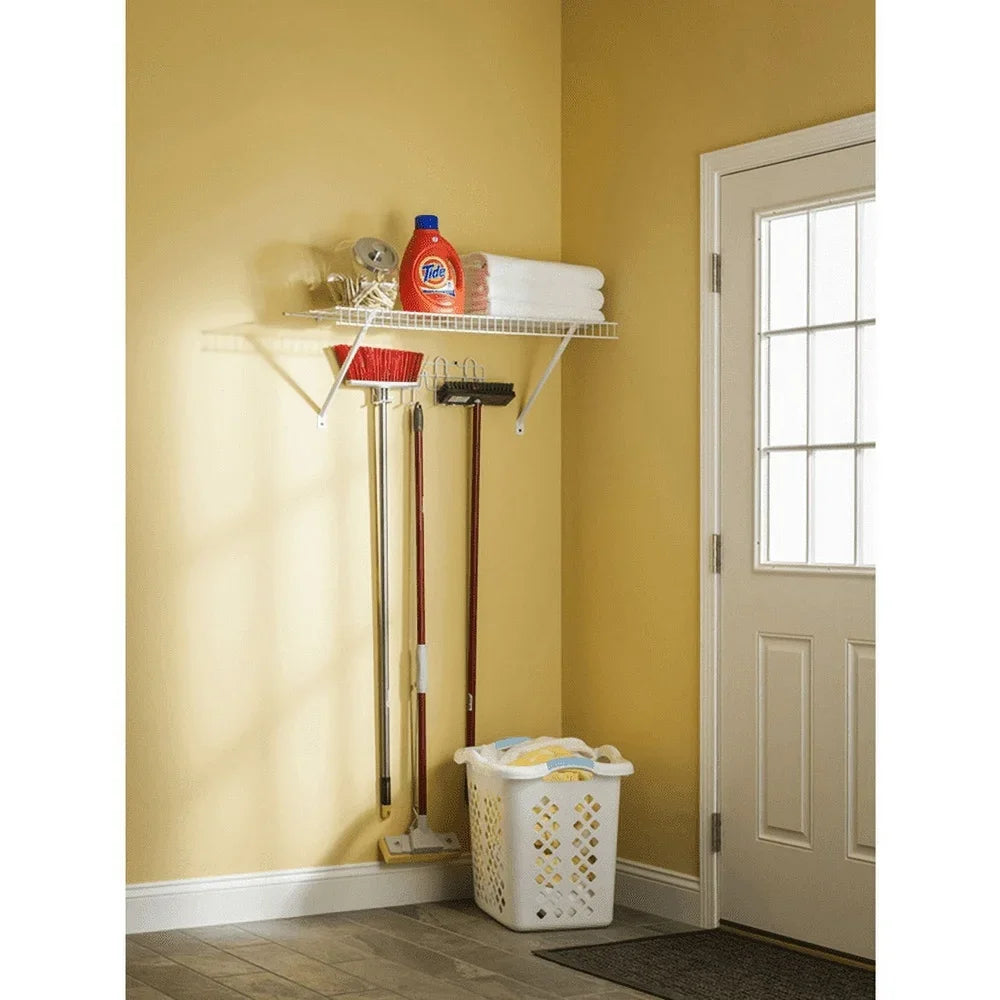 Plastic Laundry Basket with 4 Handles Breathable Ventilation Durable Versatile Laundry