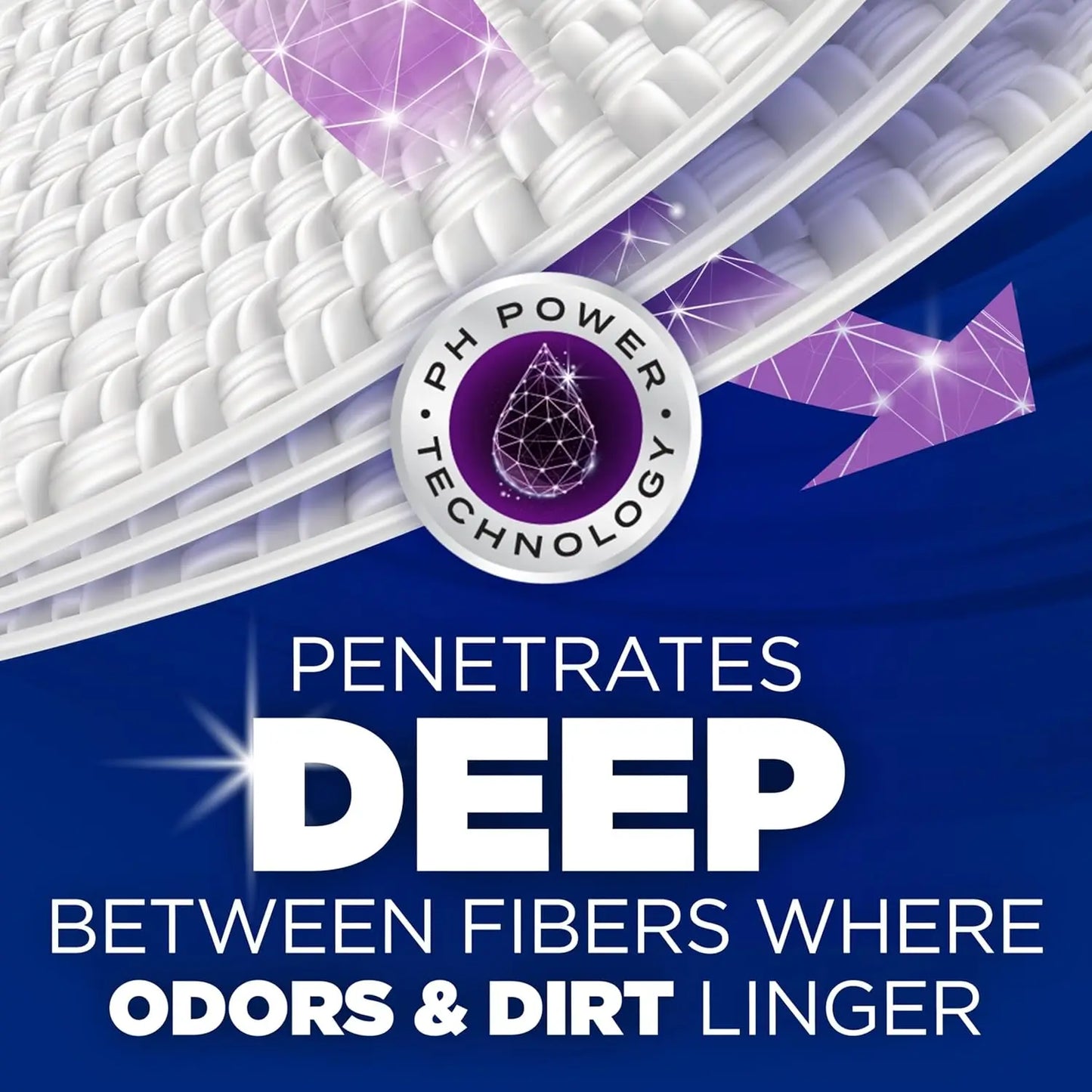 Deep Clean Odor Formula Laundry Detergent Power Paks, 32 Count - Fresh & Effective
