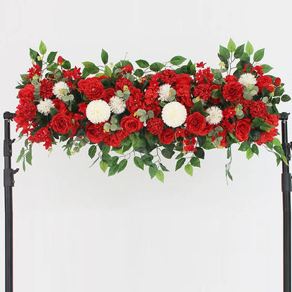 Luxury White Rose Artificial Flower Table Centerpiece Flowers