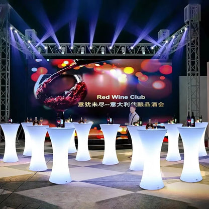 LED Bar Furniture Party Tables For Nightclub Event Banquet Portable Bar Stools.