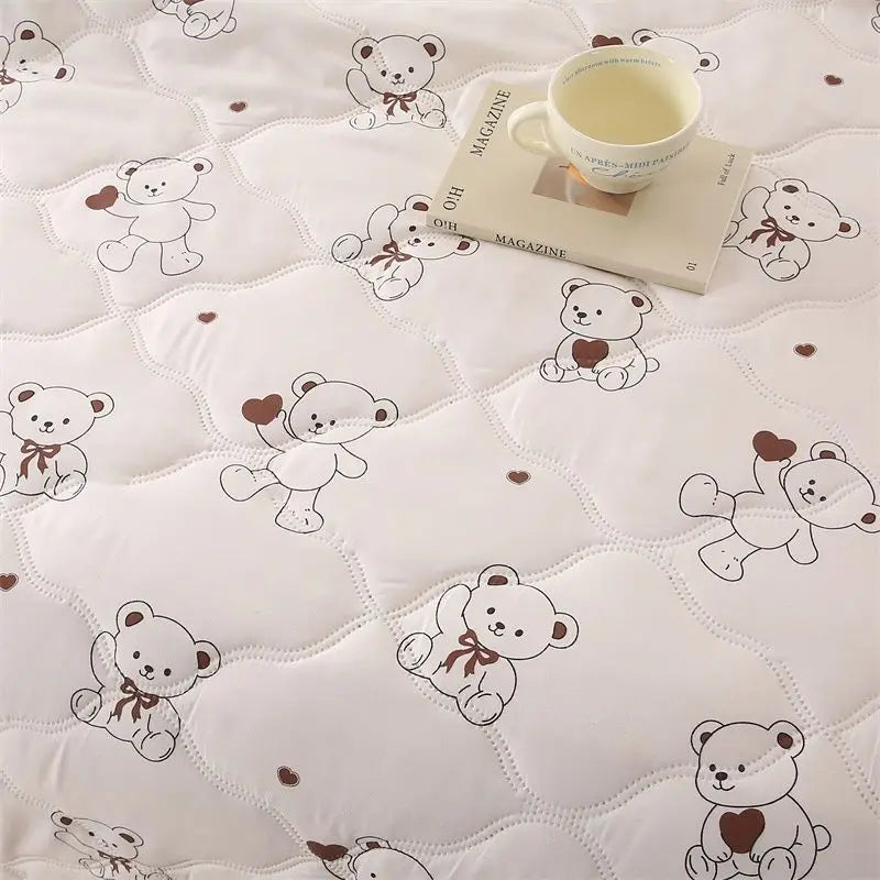 Washed Cotton Summer Quilt - Skin-Friendly Brushed Summer Cool Quilt
