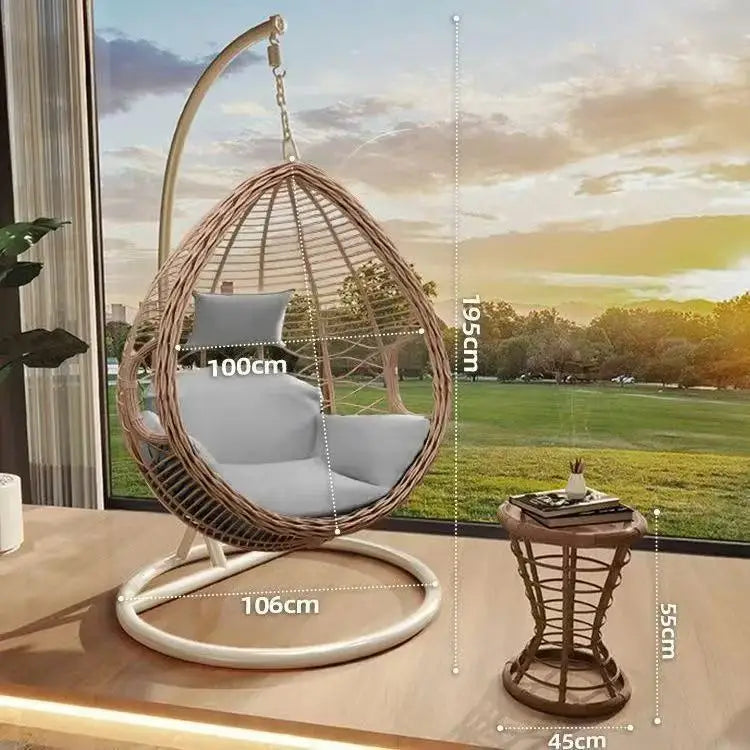 Hanging Basket Outdoor Swing Patio Double Hanging Chair