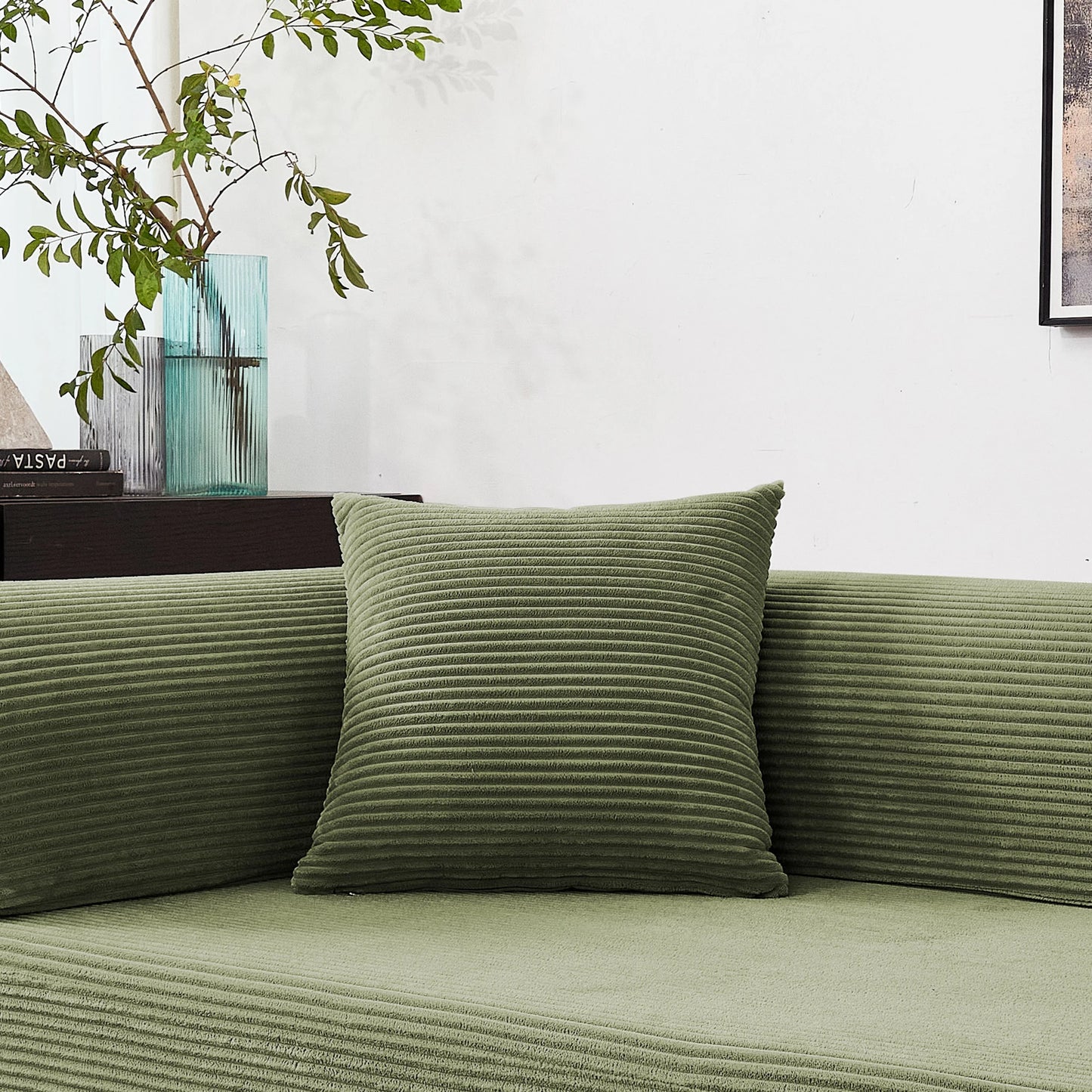 Couch Foldable Convertible Futon Sleeper Sofa Bed Floor Lounge with L-Shaped Armrests