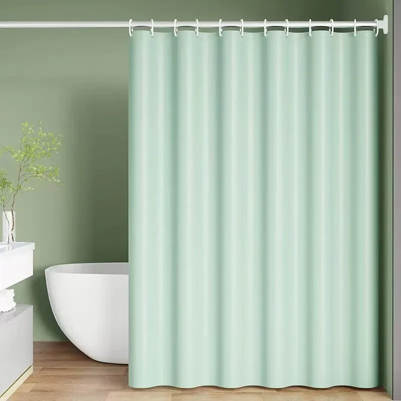 Premium PEVA Bath Curtain Shower Liner with Metal Grommets