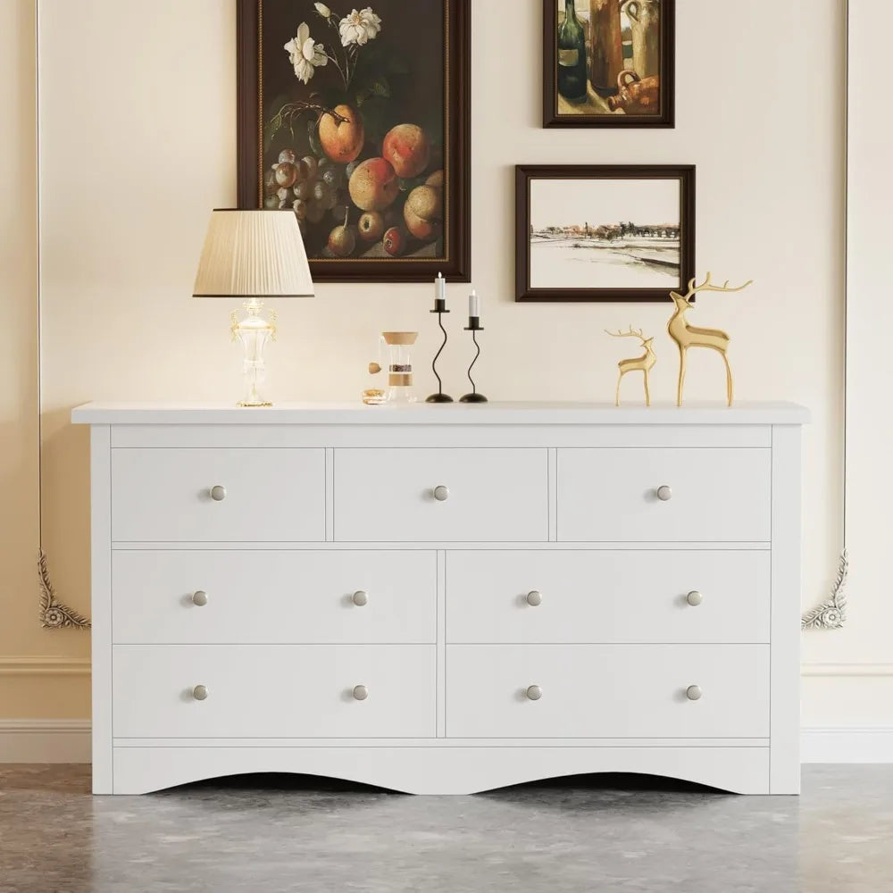 Furmax Dresser Chest of Drawers TV up to 65 inch TV Stand Storage