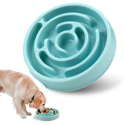 Pet Bowls Slow-Feeding Trays for Cats and Dogs to Prevent Choking Pet Supplies.