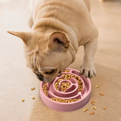 Pet Bowls Slow-Feeding Trays for Cats and Dogs to Prevent Choking Pet Supplies.
