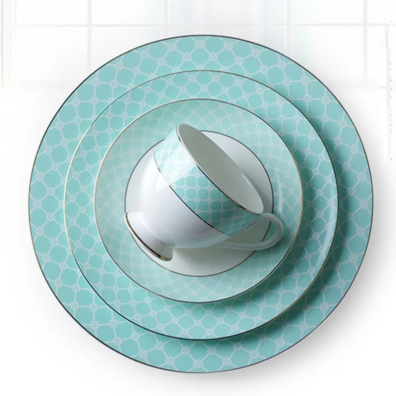 4 piece Western Tableware Ceramics Dinner set