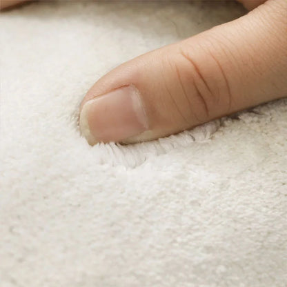 Cream Style Large Area Carpet Thick Plush Lounge Floor Mat Fluffy Soft Study Rug