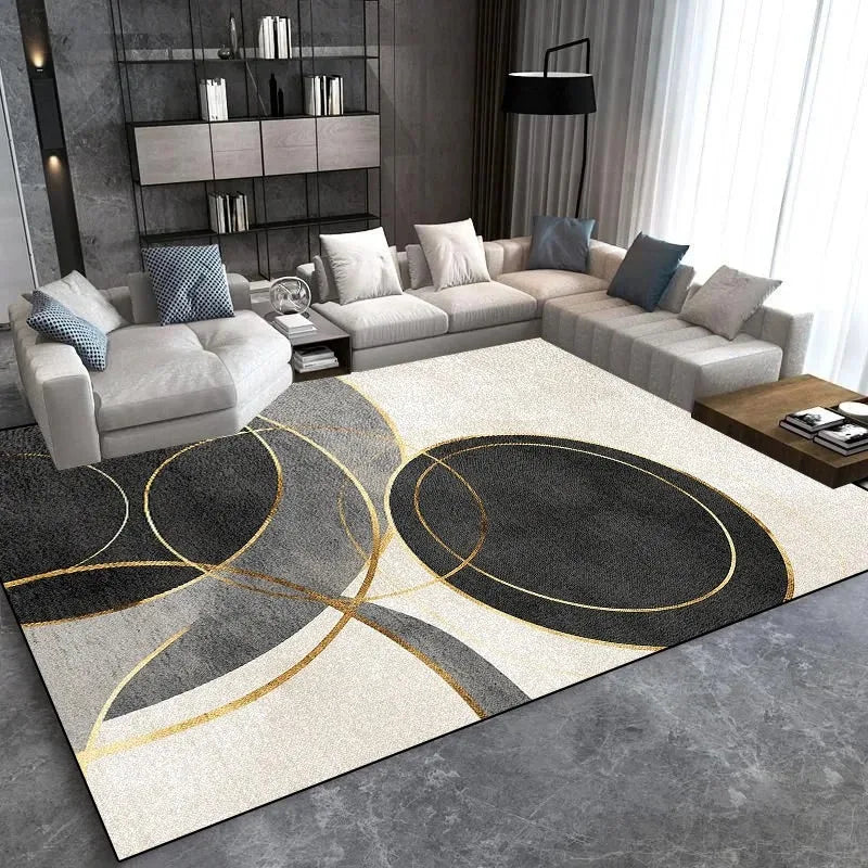 Modern Light Luxury Large Rugs 200x300 Non-slip Washable Rug