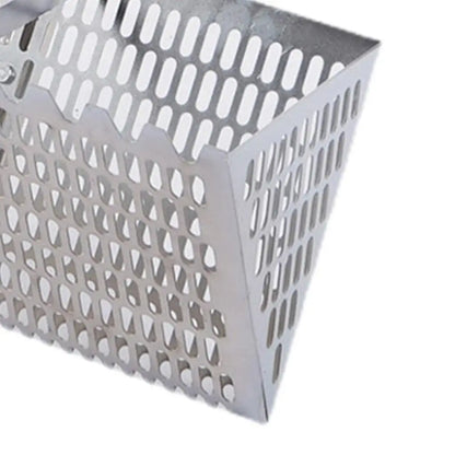 Sand Sift Rake Handheld Beach Mesh Shovel Ergonomic Sharp Tooth Sifter for Gardening Soil