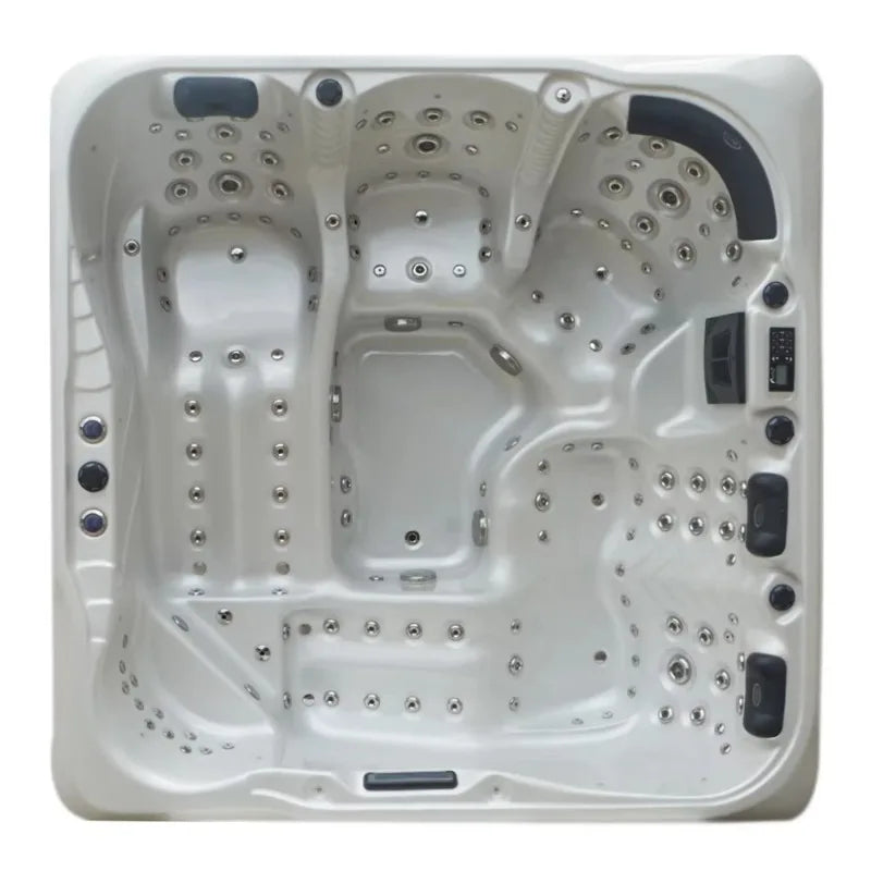 High-Quality 5 Persons Outdoor Massage Luxury Outdoor Hot Tub Spa Pool
