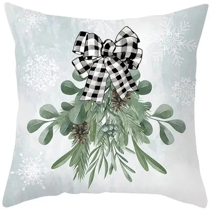 Christmas Cushion Cover Pillowcase Decorations for Home