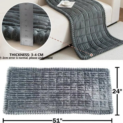 New Durable Thick Breathable Plaid Dog Bed Washable Dog Car Seat Cover