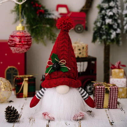 Glowing Gnome Christmas Faceless Plush Dolls