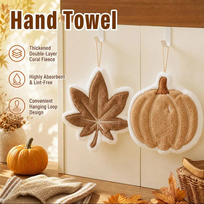 Creative Hand Towel Super Absorbent Towel Hanging Cleaning Cloth Bathroom Kitchen Accessories