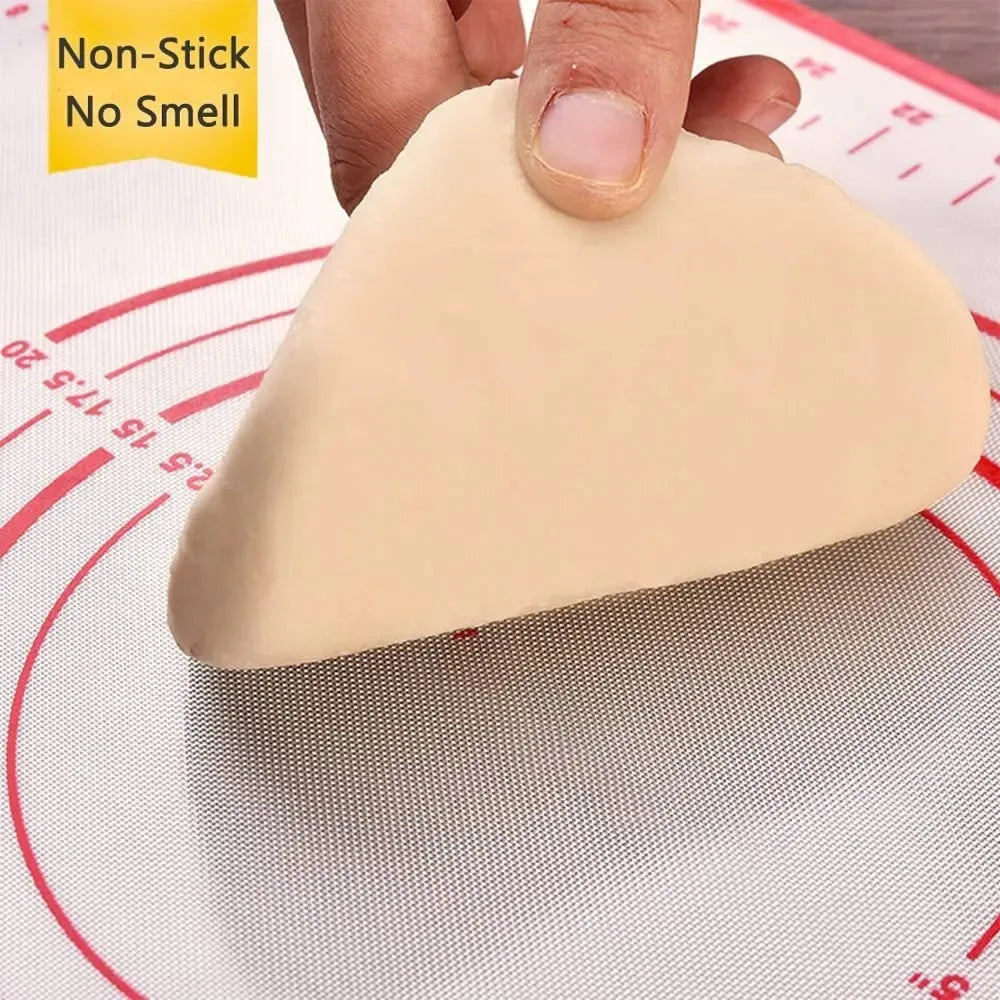 1PCS Silicone Baking Mat Kneading Pad Dough Mat Kitchen Cooking Grill Non-Stick Gadgets Bakeware