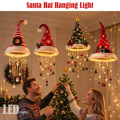 LED Hanging Light Christmas Pendant Lamp