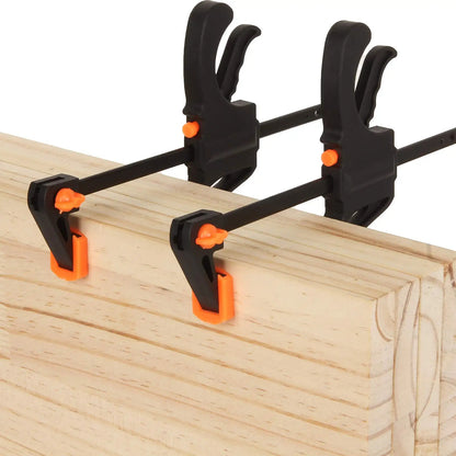 5/2pcs Woodworking Bar 4 Inch Clamp Clip Set Hard Quick Ratchet Release Clip