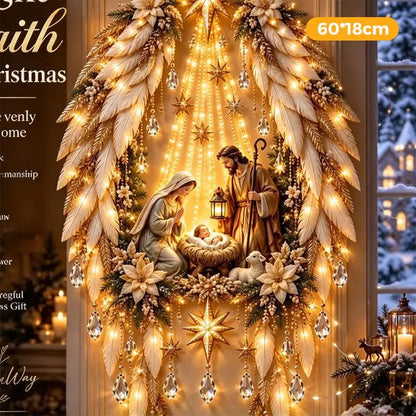 Christmas Magic Trail Wall Light-LED Glowing Christmas Wall Decoration
