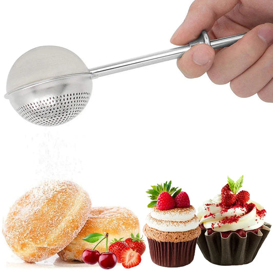 Powder Shaker Sugar Duster and Spices Cake Decorating Tool Baking Accessory