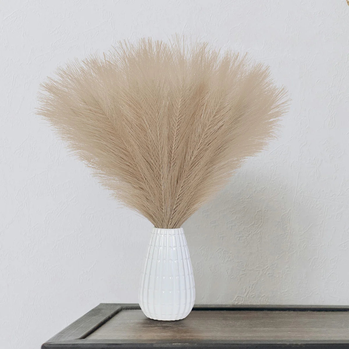 Artificial Flowers Fluffy Pampas Grass Bouquet for Wedding Home Party Vase Flowers