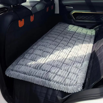 New Durable Thick Breathable Plaid Dog Bed Washable Dog Car Seat Cover