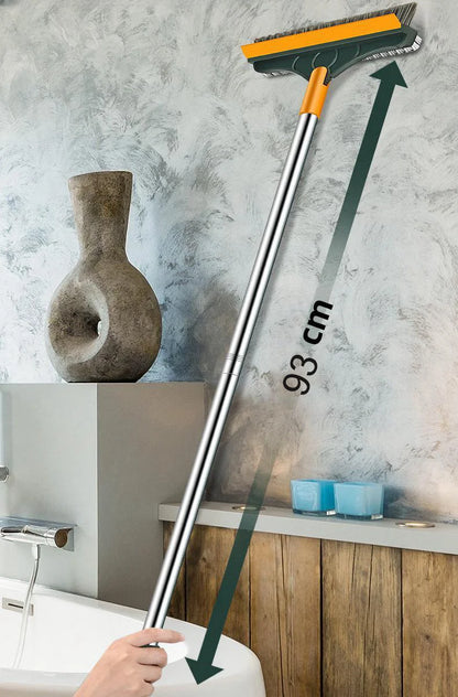 3 In 1 Cleaning Brush with Long Handle Rotating Floor