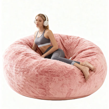 Big Bean Bag Chair with Filler Memory Foam Chair Super Soft Plush