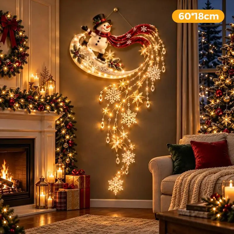 Christmas Magic Trail Wall Light-LED Glowing Christmas Wall Decoration