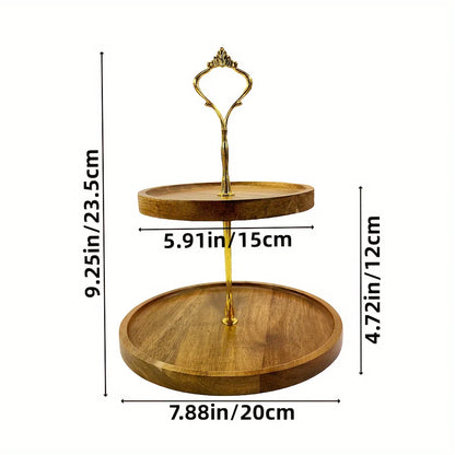 Japanese solid wood fruit plate multi-size high-value snack plate