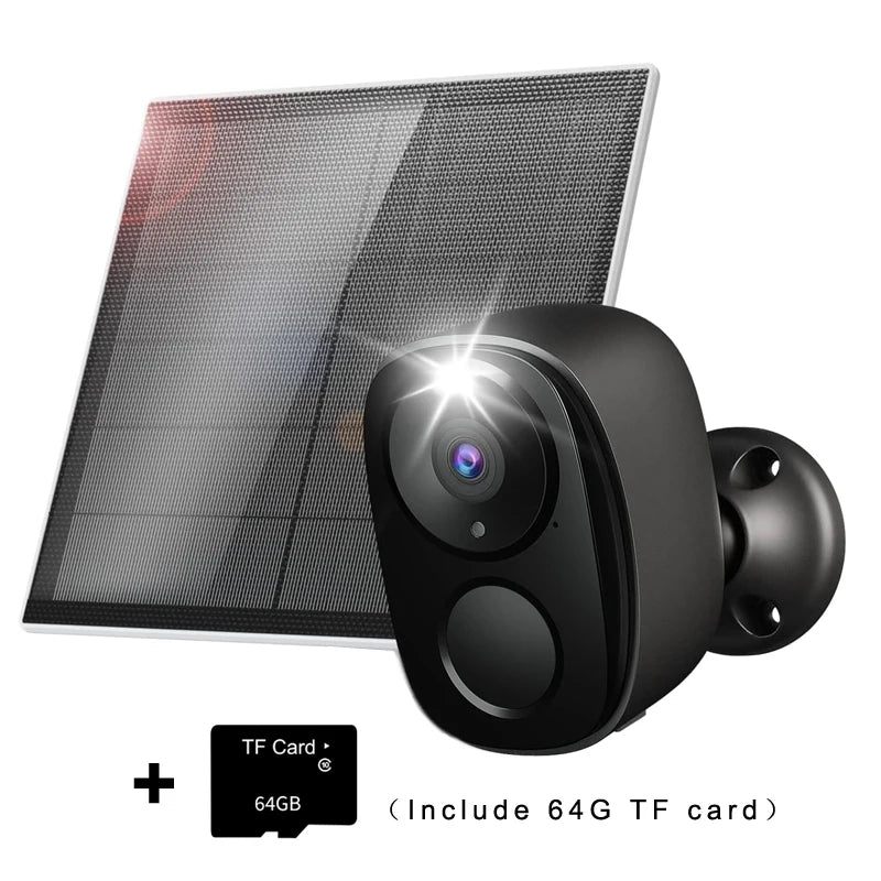 Security Cameras Wireless Outdoor, 2K Battery Powered WiFi AI Motion Siren Spotlight, Color Night Vision Waterproof
