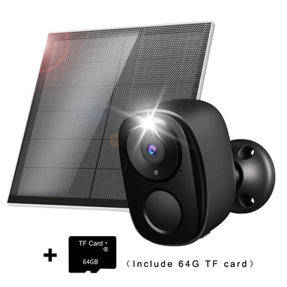 Security Cameras Wireless Outdoor, 2K Battery Powered WiFi AI Motion Siren Spotlight, Color Night Vision Waterproof