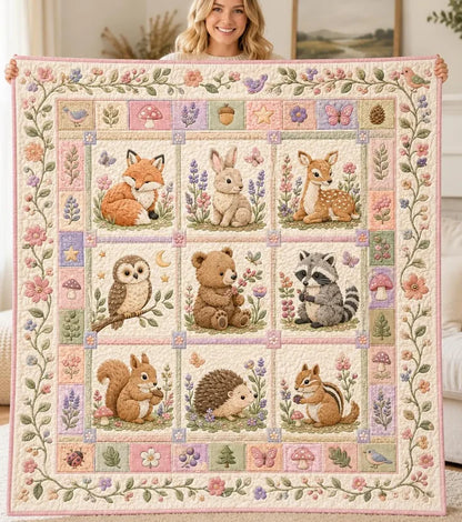 Season Quilt Blanket Cute Throw.