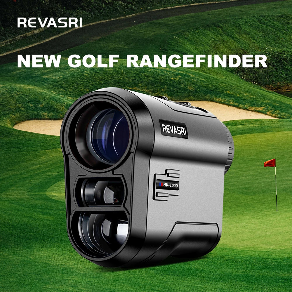 Golf Rangefinder, 6x Magnification, Flag-Lock Vibration, and Slope-Compensated Distance Function