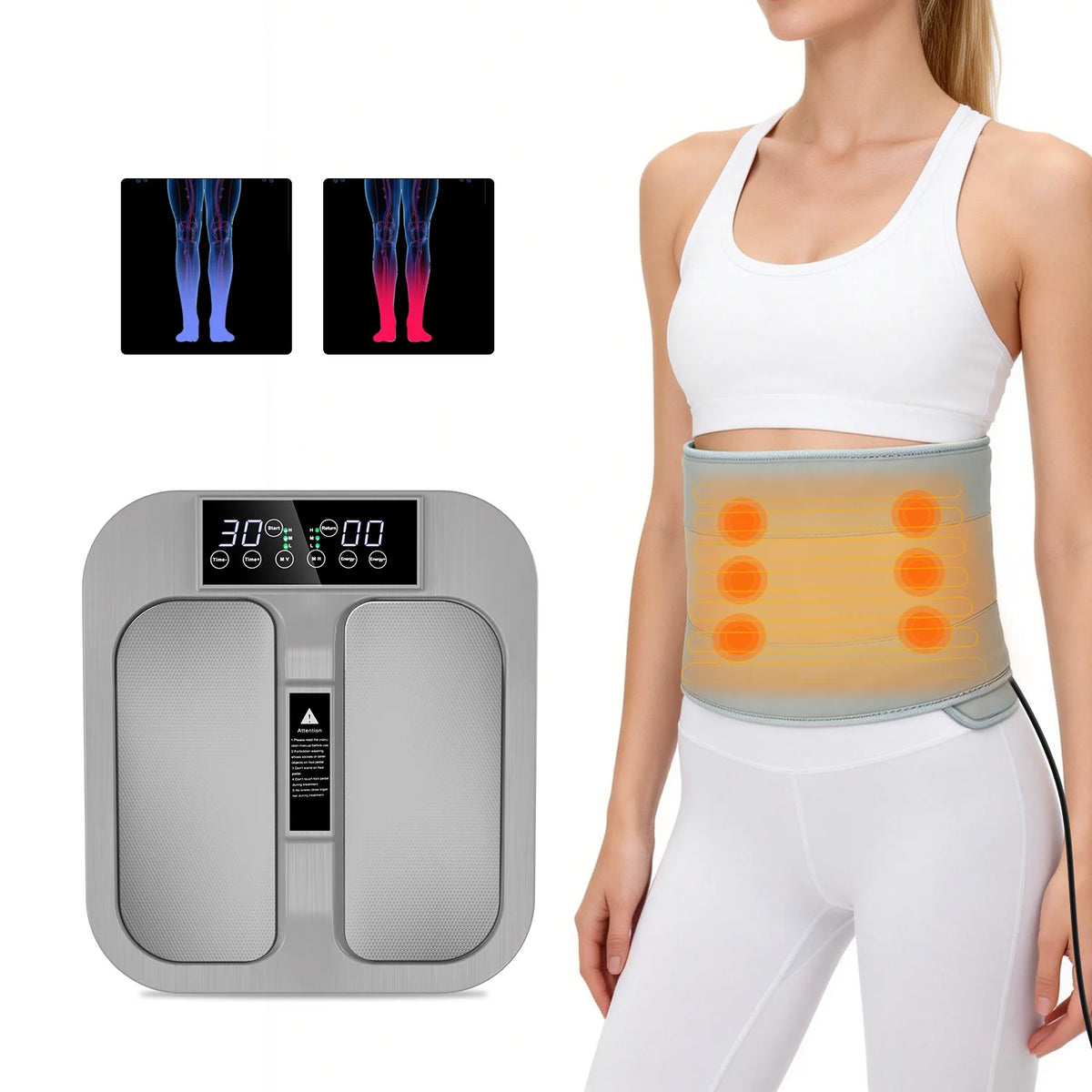 Oly life Tera P90 Plus Bioresonance Pemf Therapy Terahertz Foot Massager