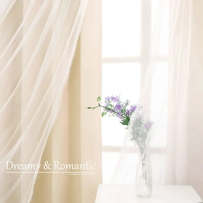 Modern Simple Style New Trendy Twin Layer Curtain, Light Blocking