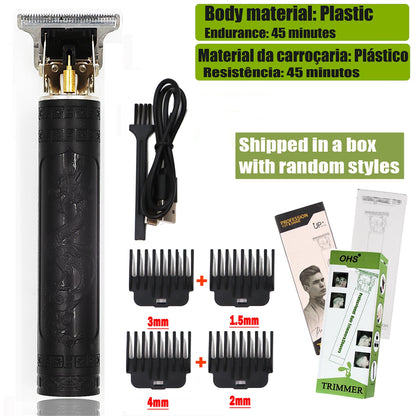 Beard Shaving Body Hair Trimmer Clippers Electric Machine Men Haircut Machine 0mm Barber Shaver