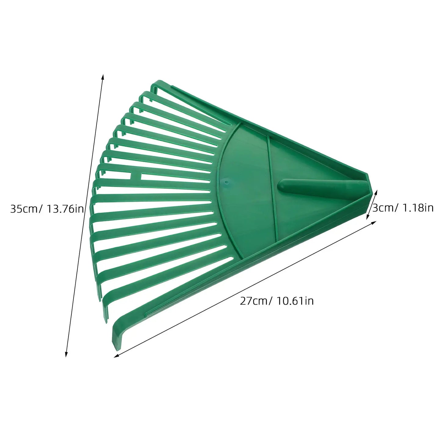 Heavy Duty Lightweight Easy Use Rake for Leaves Grass Turf and Yard Cleaning